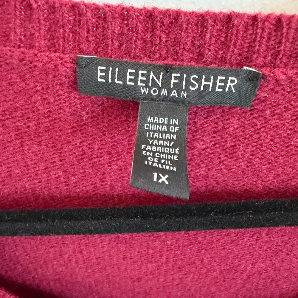 Eileen Fisher sweater-1X - Picture 3 of 9